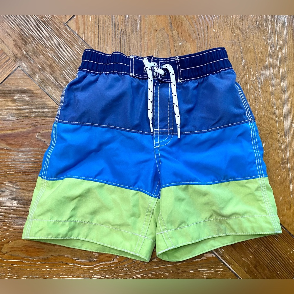 Colorful Swim Shorts - 4T